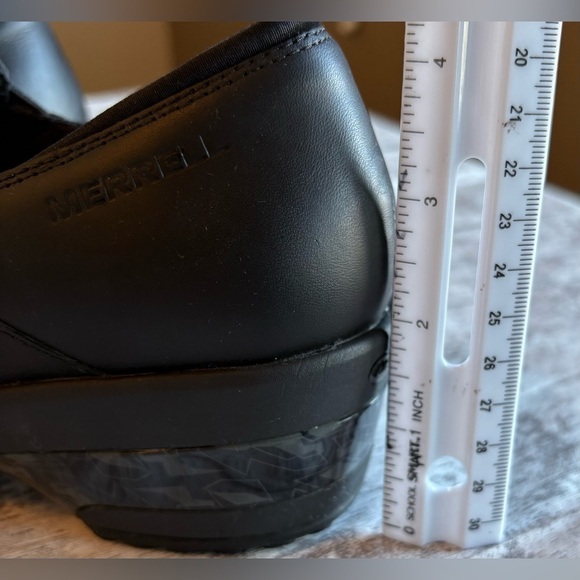 Preloved Black Valetta Pro Moc Slip Resistant Slip On Work Shoe Women's Size 7 - Picture 14 of 14